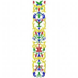 Flowers And Tree Embroidery Design 9 Flowers And Tree Embroidery Design 9